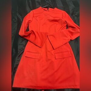 Elegant Red Women's Dress